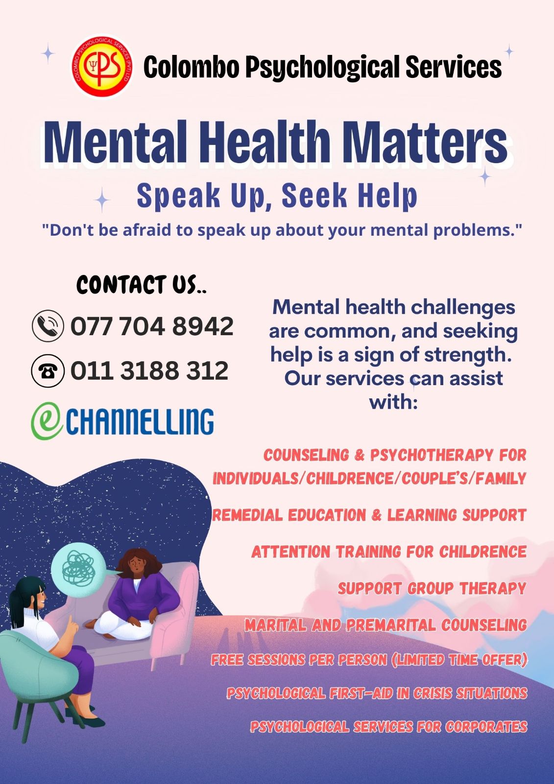 Counselling Services English